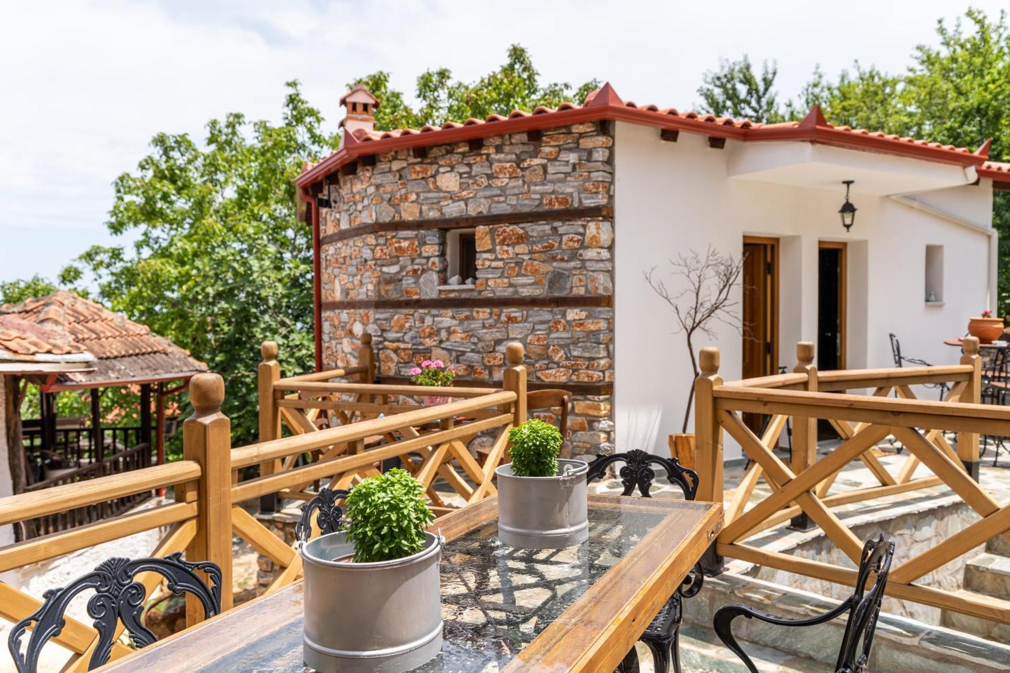 Ξενώνας Τ'Αρχοντικό Palaios Panteleimonas Exteriör bild